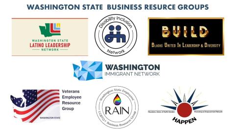 Washington state business resource group logos